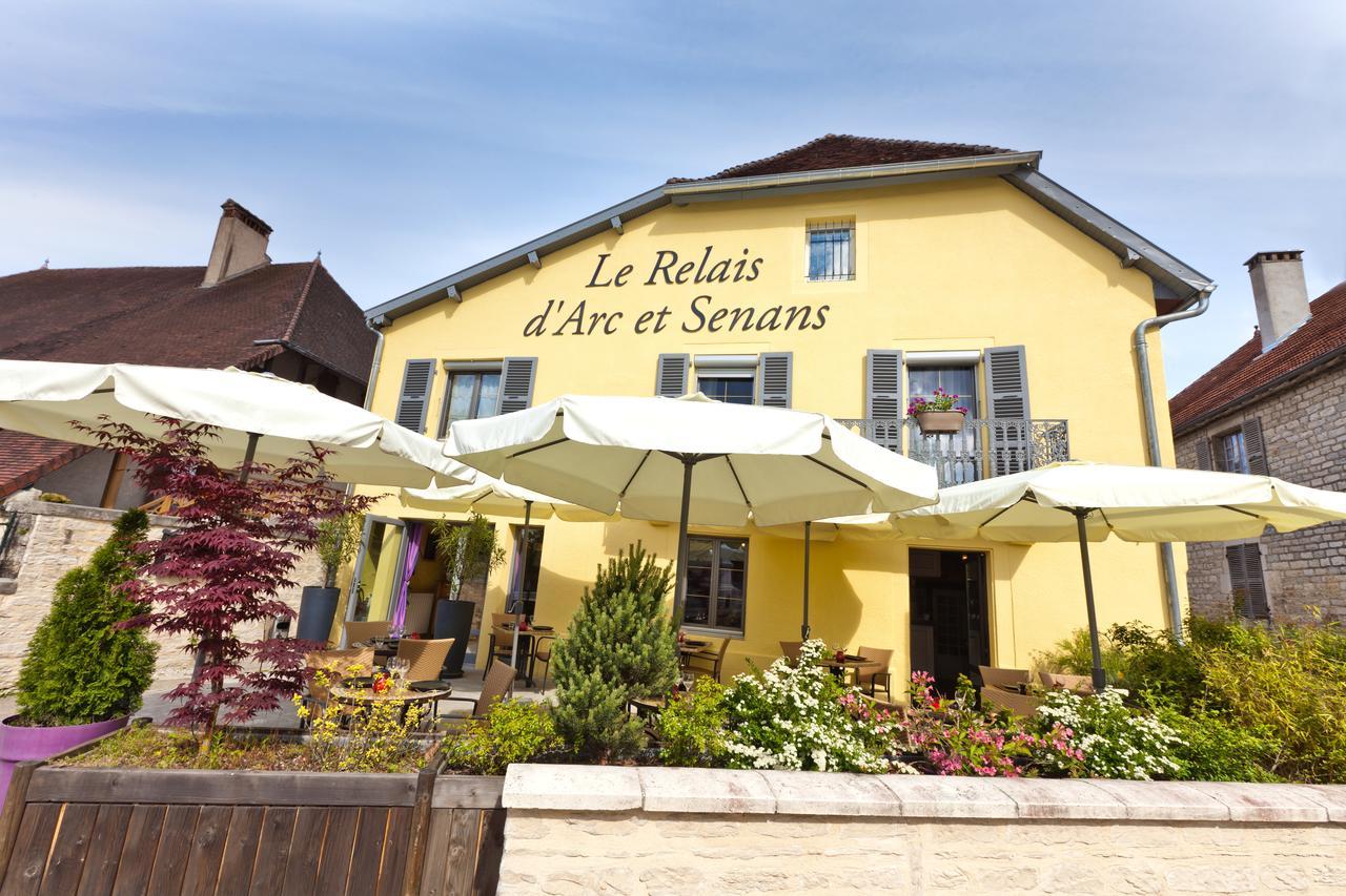 Hotel Restaurant Vertfeuille Arc-et-Senans Buitenkant foto